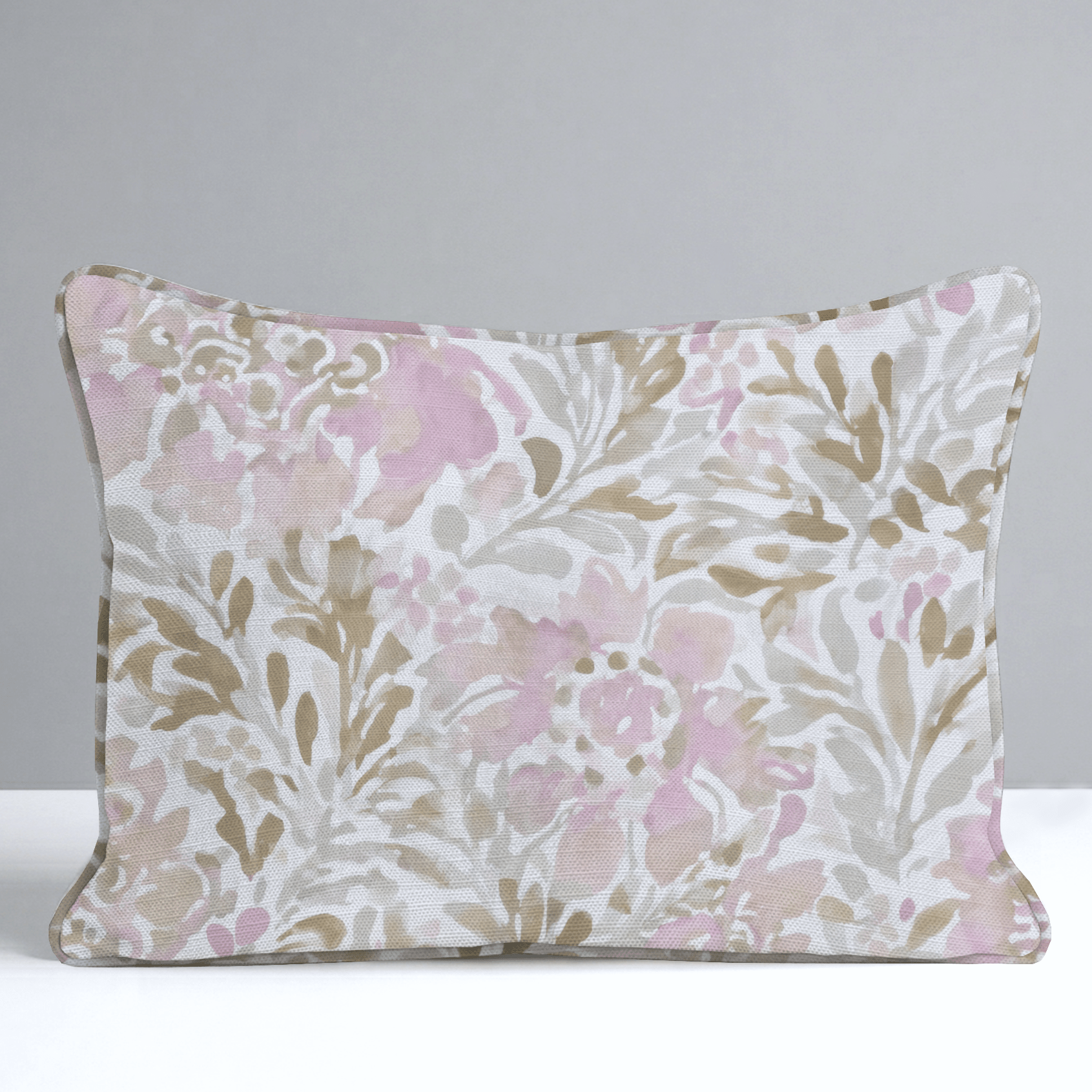 Blush Birch Throw Pillow - Lemon Park