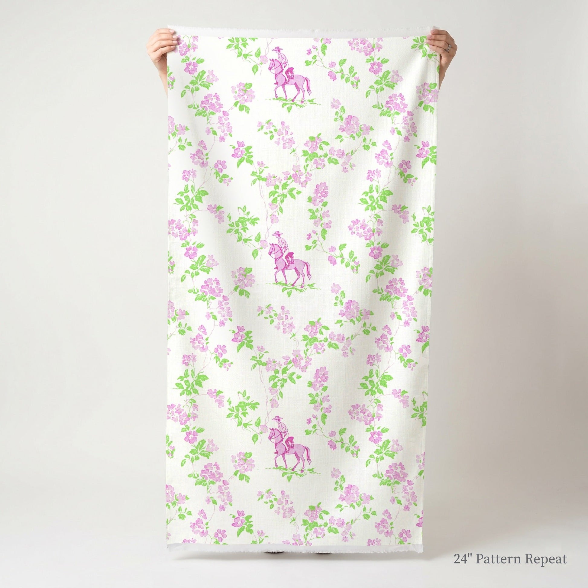 Blush Equestrian - Fabric - Lemon Park