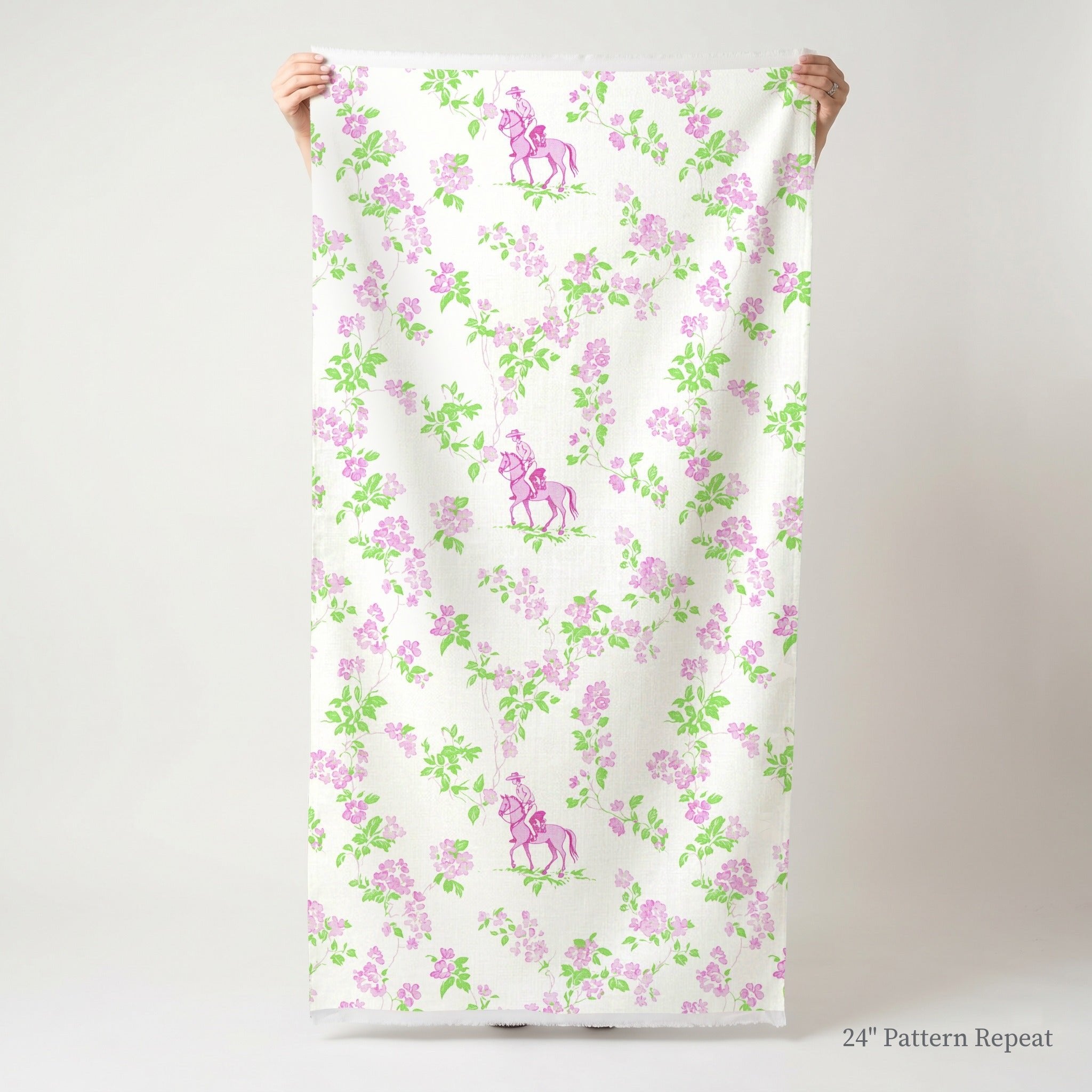 Blush Equestrian - Fabric - Lemon Park