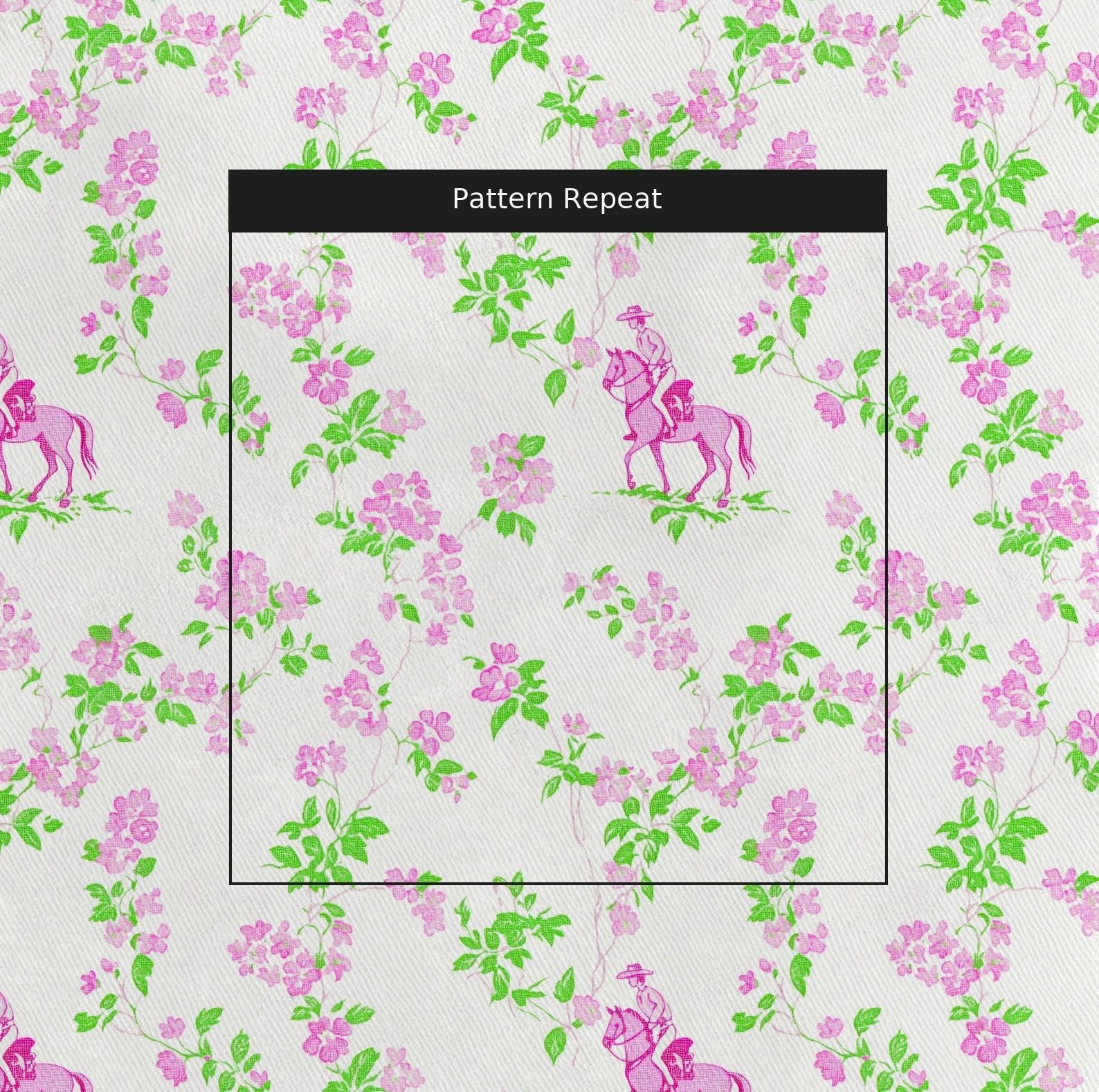 Blush Equestrian - Fabric - Lemon Park
