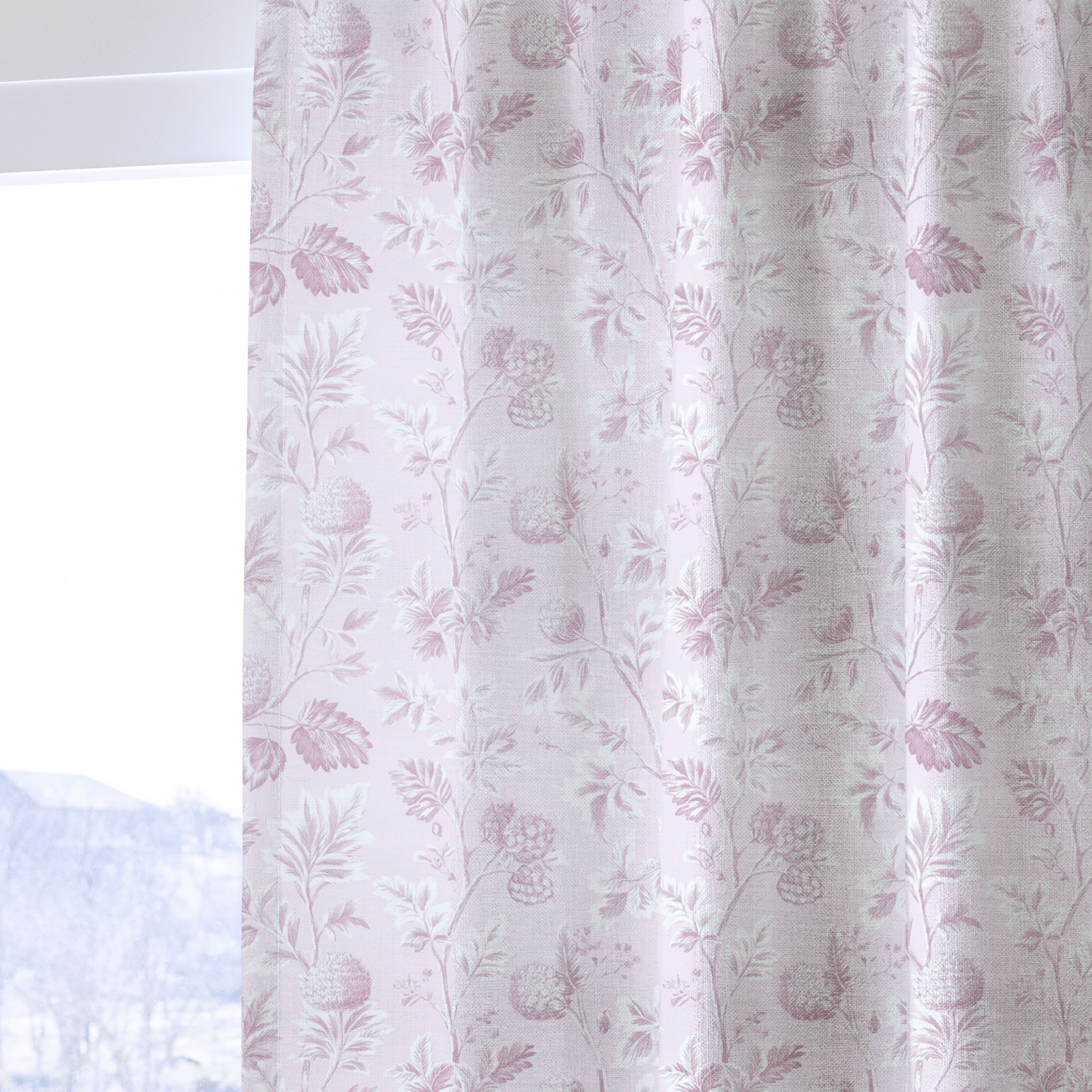 Blush on Blush - Drapery - Lemon Park