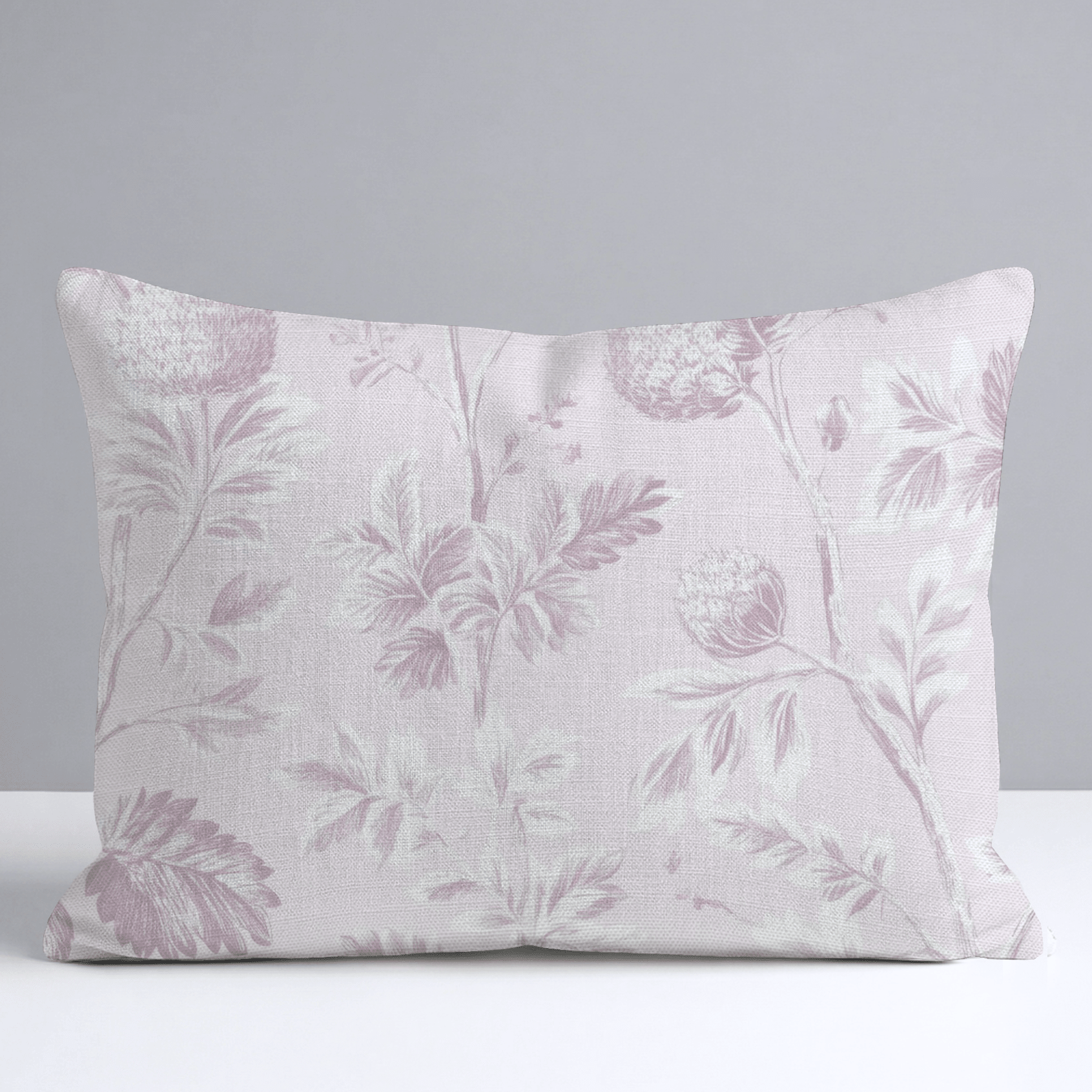 Blush on Blush Throw Pillow - Lemon Park