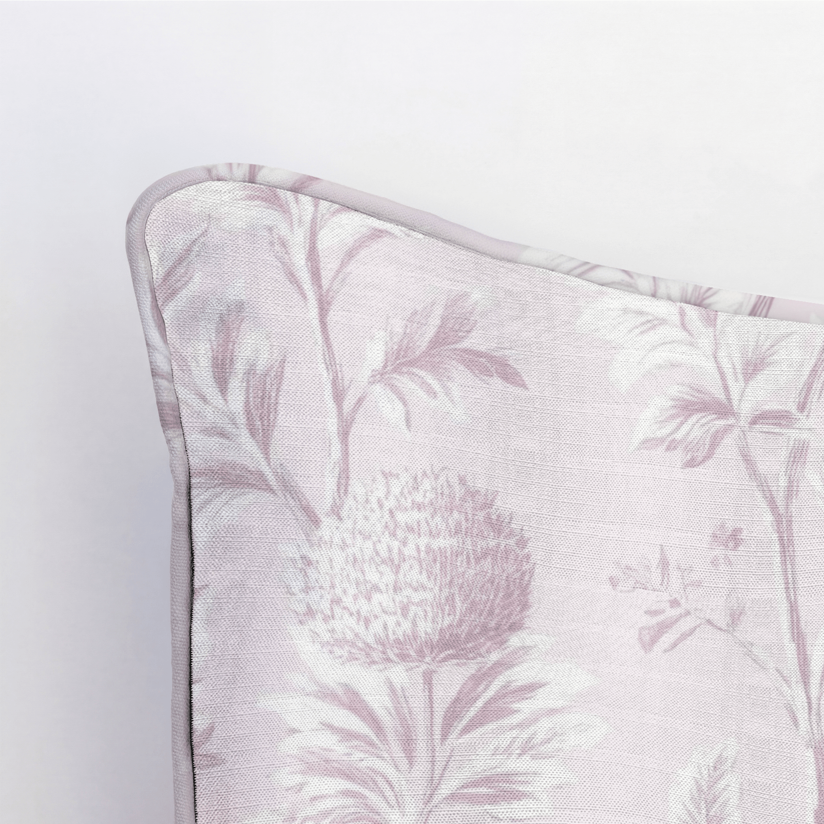 Blush on Blush Throw Pillow - Lemon Park