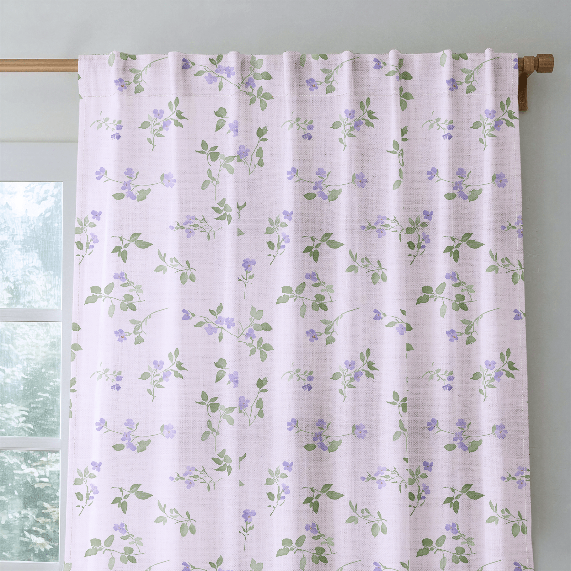 Blush Pansy - Drapery - Lemon Park
