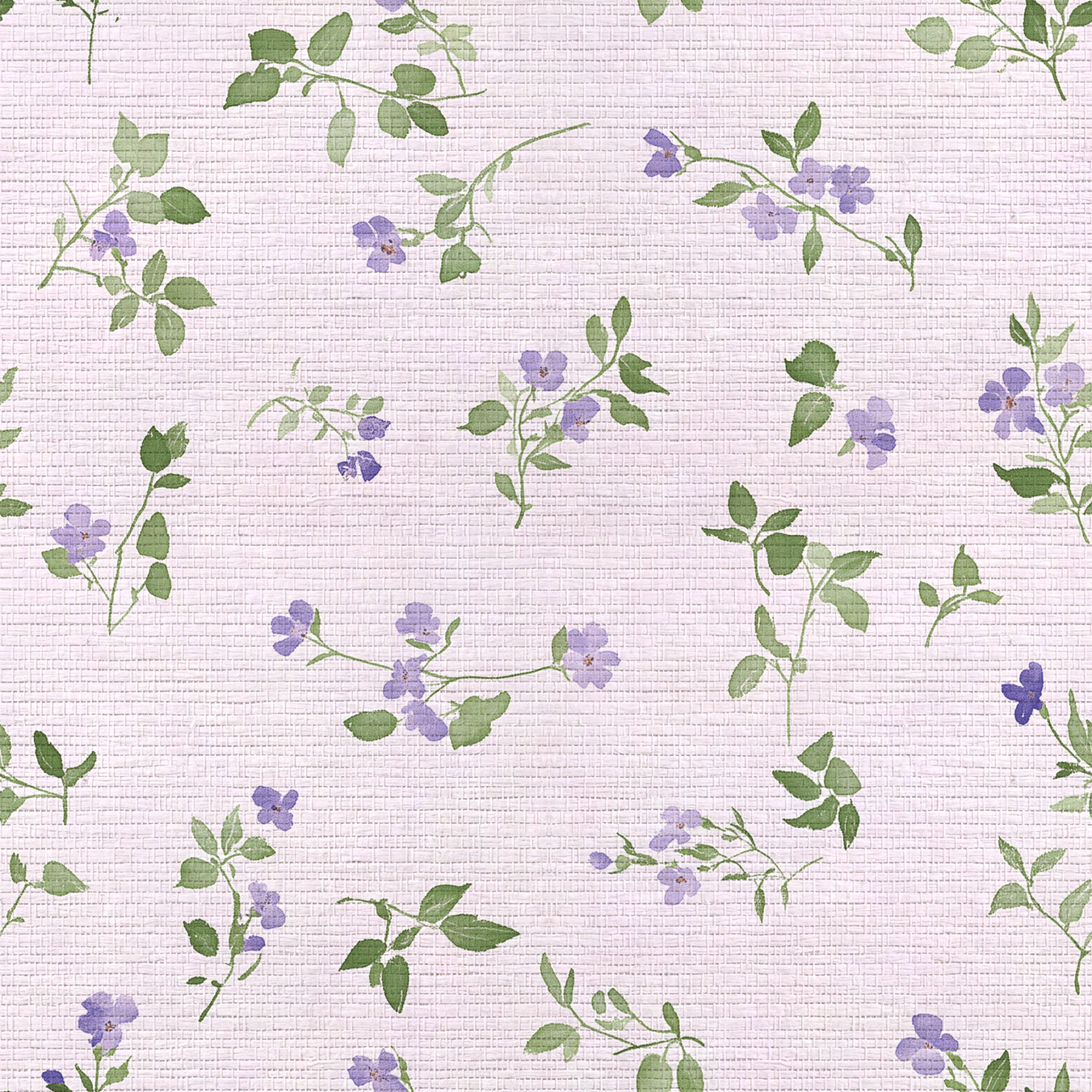 Blush Pansy Faux Grasscloth Wallpaper