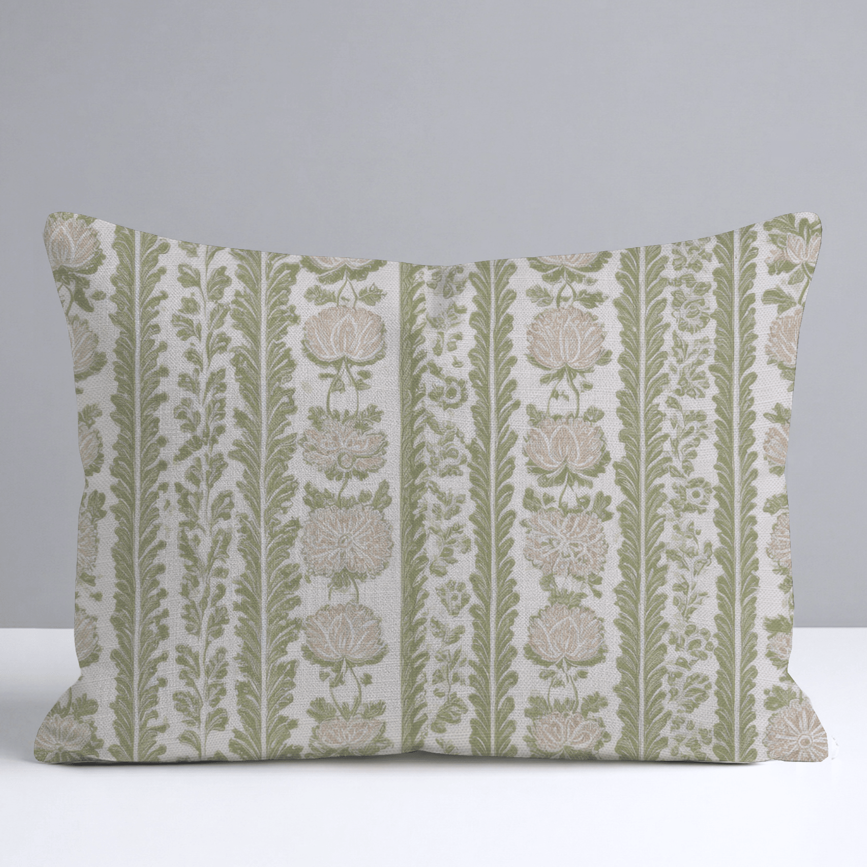 Blushfield Throw Pillow - Lemon Park