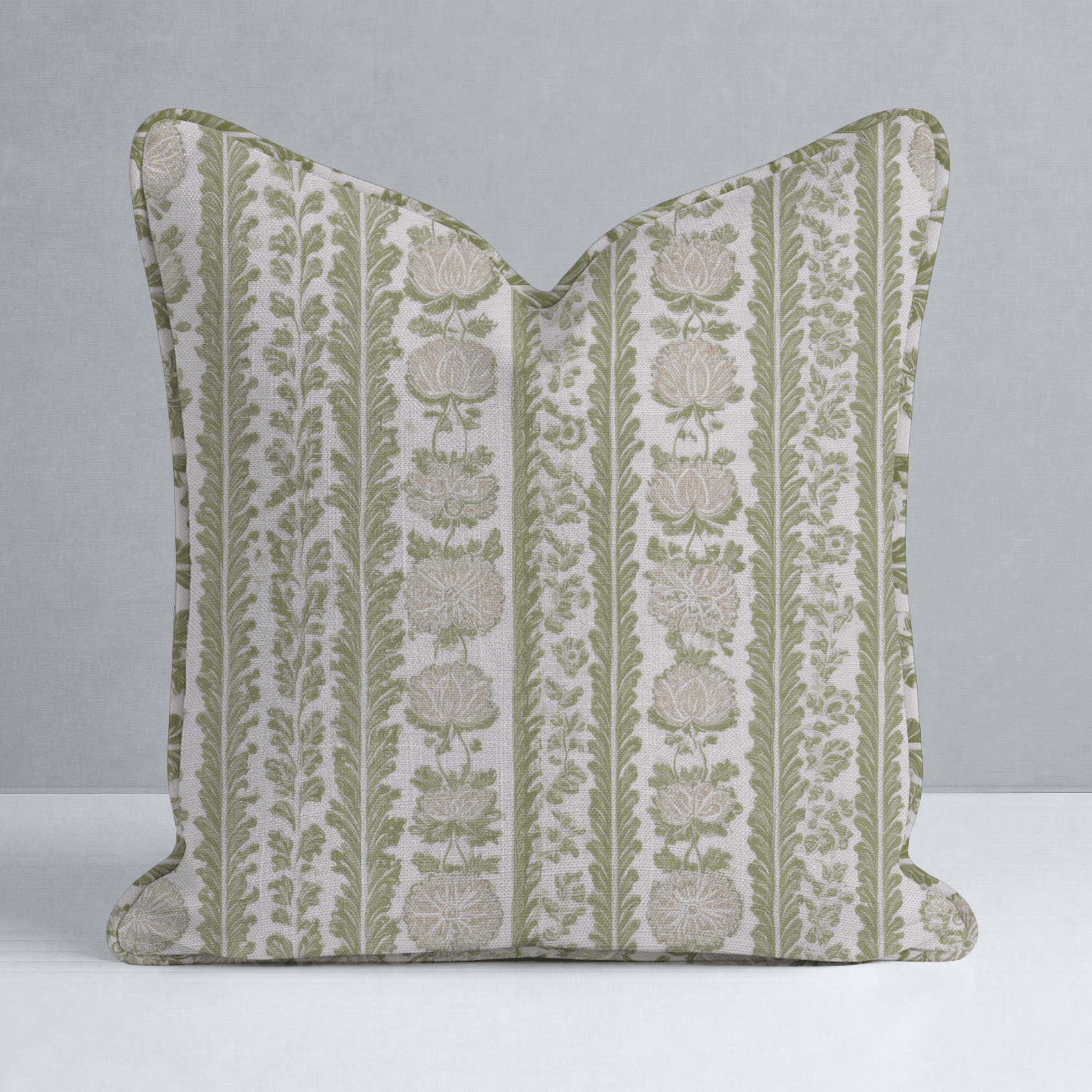 Blushfield Throw Pillow - Lemon Park