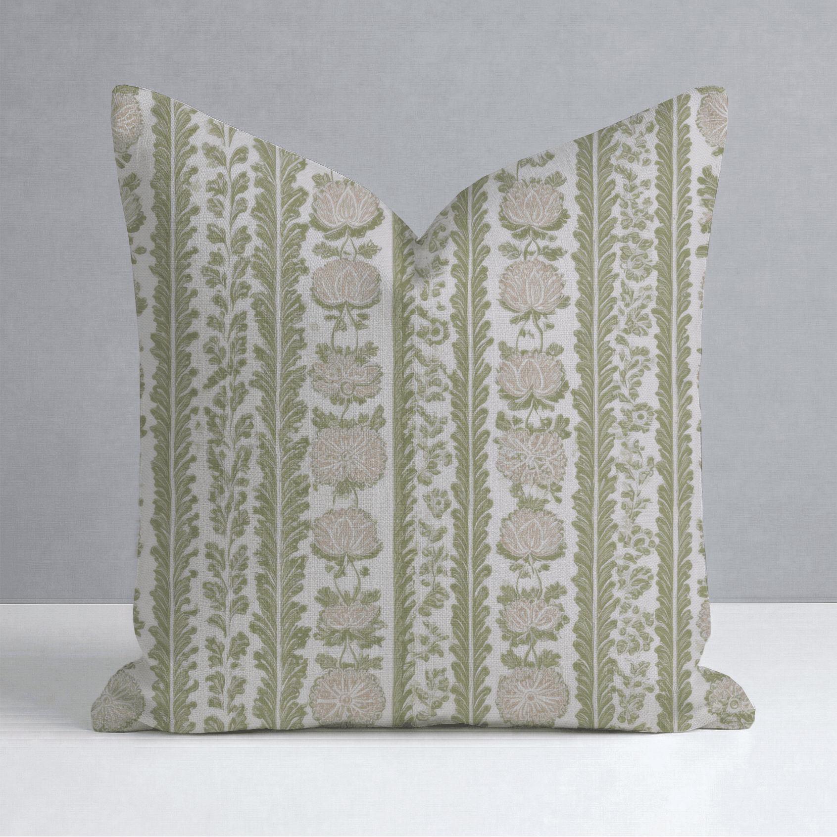 Blushfield Throw Pillow - Lemon Park