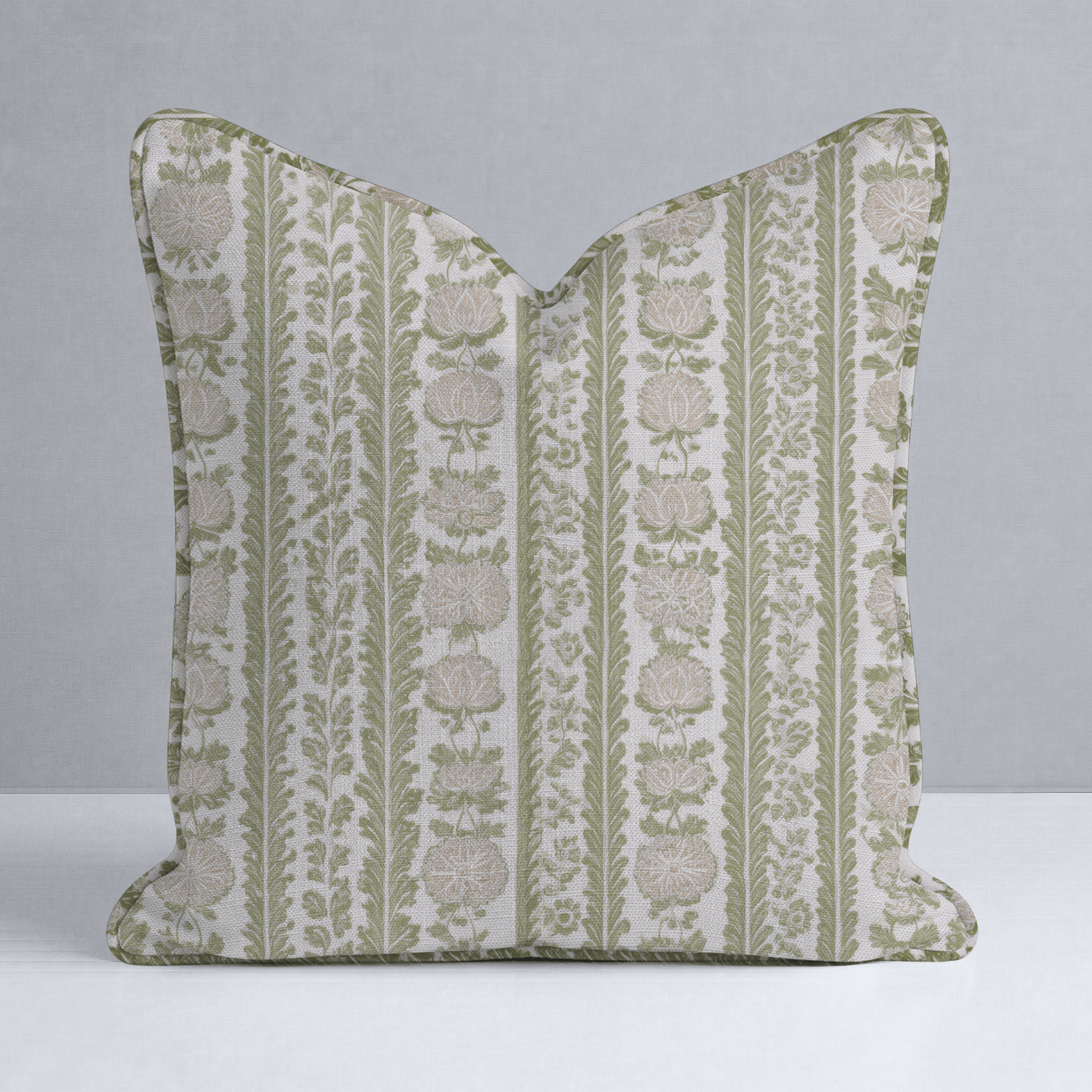 Blushfield Throw Pillow - Lemon Park