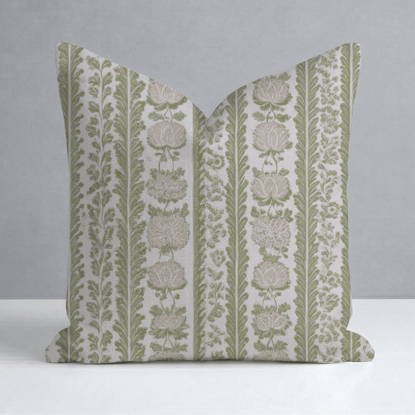 Blushfield Throw Pillow - Lemon Park