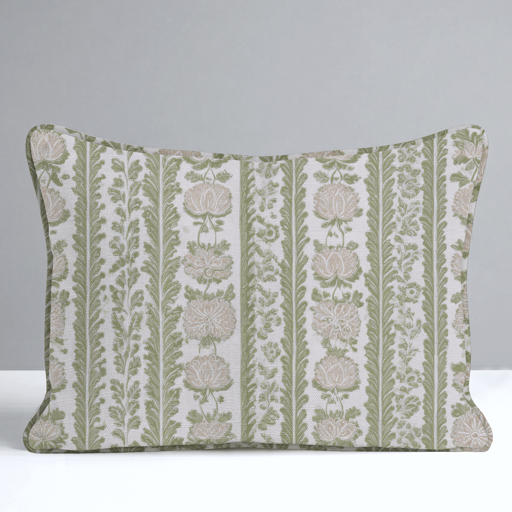 Blushfield Throw Pillow - Lemon Park