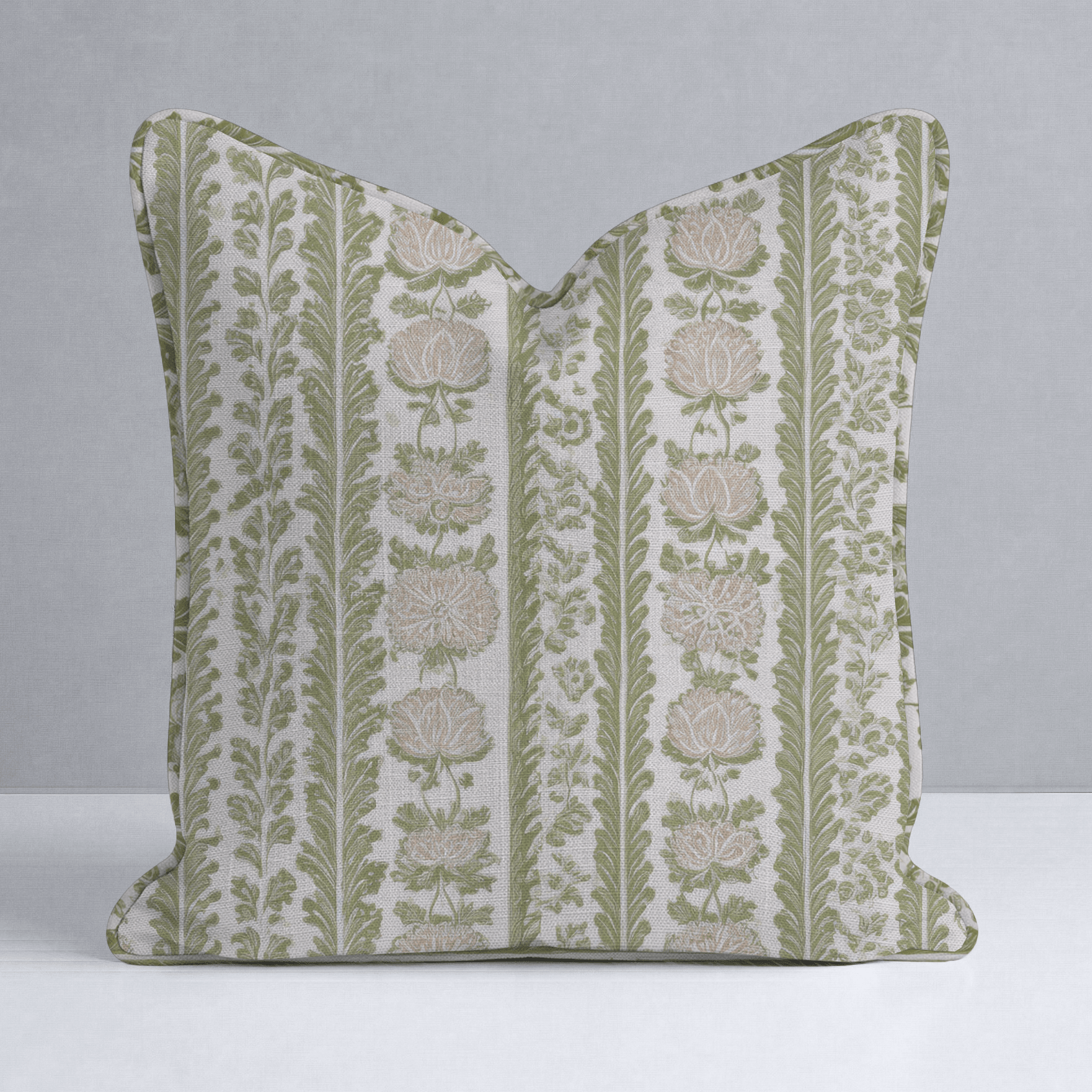 Blushfield Throw Pillow - Lemon Park