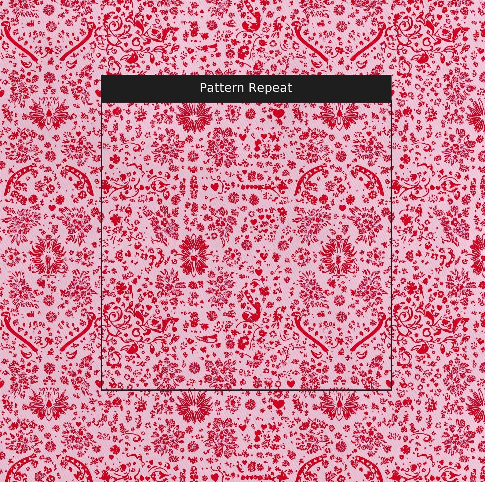 Blushing Bandana - Fabric - Lemon Park