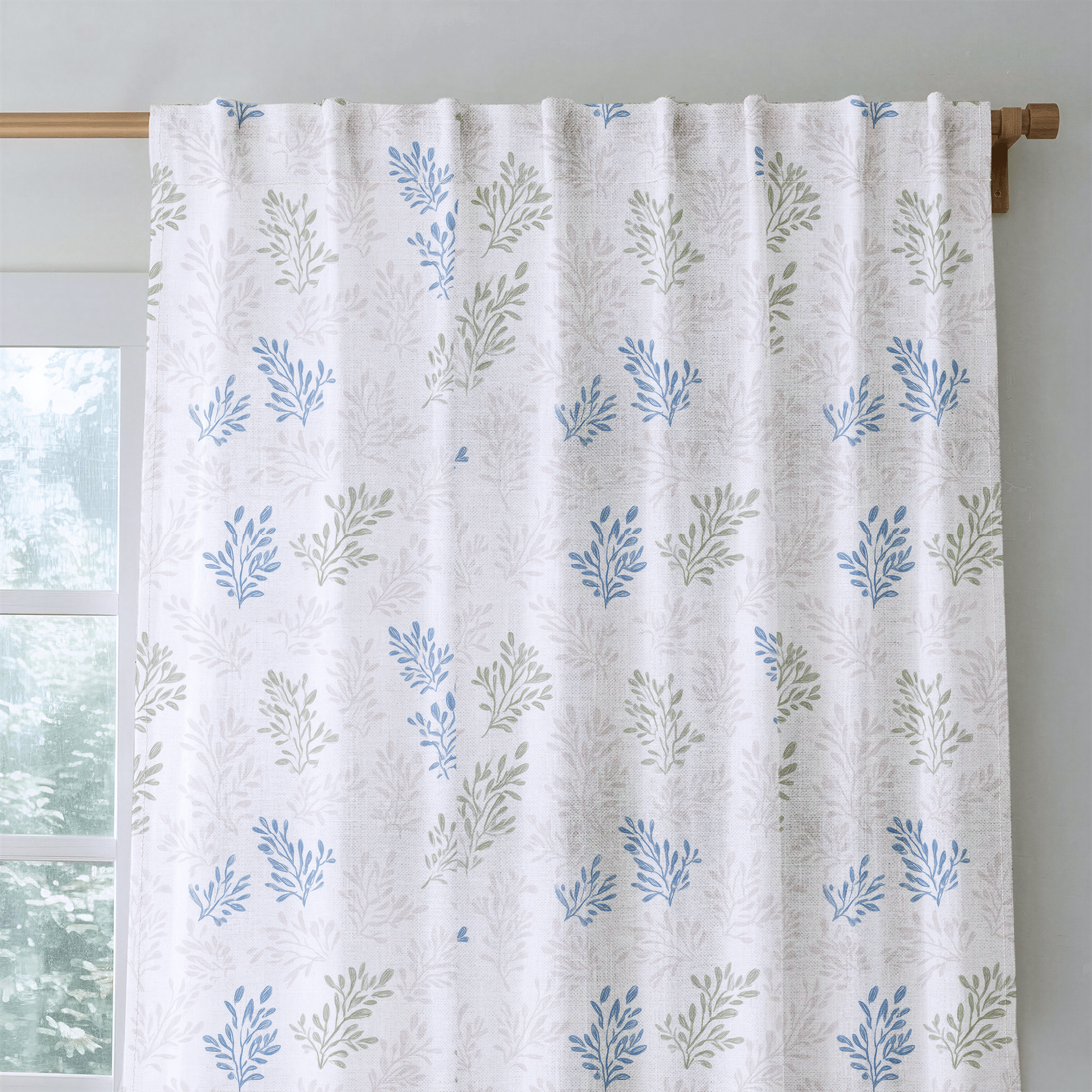 Blushing Botanicals - Drapery - Lemon Park