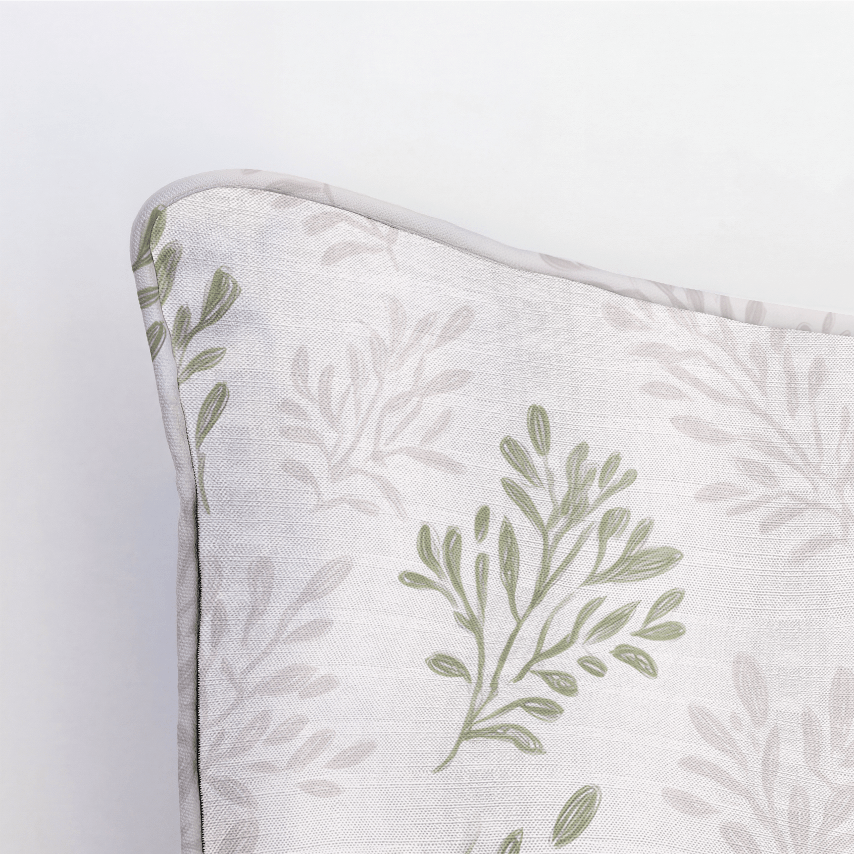 Blushing Botanicals Throw Pillow - Lemon Park