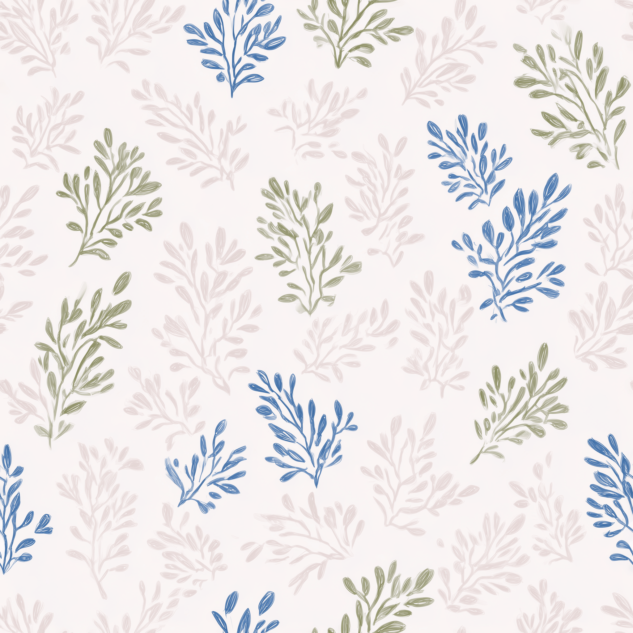 Blushing Botanicals Wallpaper - Lemon Park