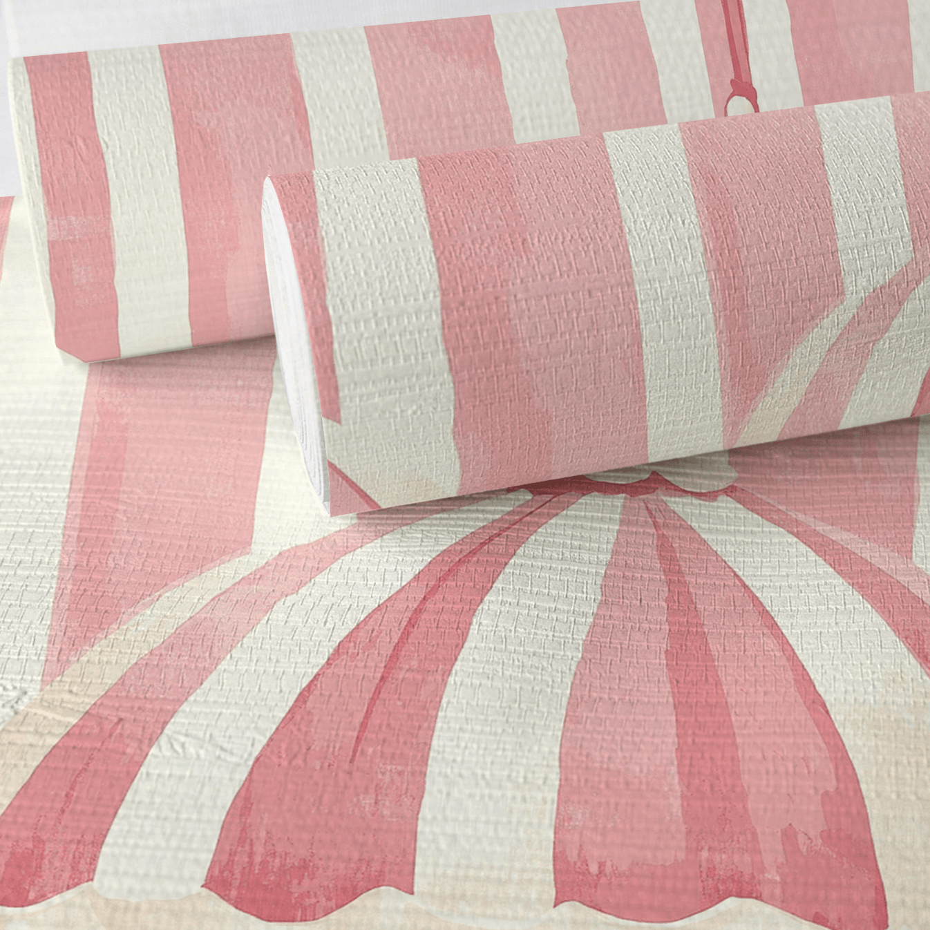 Boardwalk Bliss Faux Grasscloth Wallpaper - Lemon Park