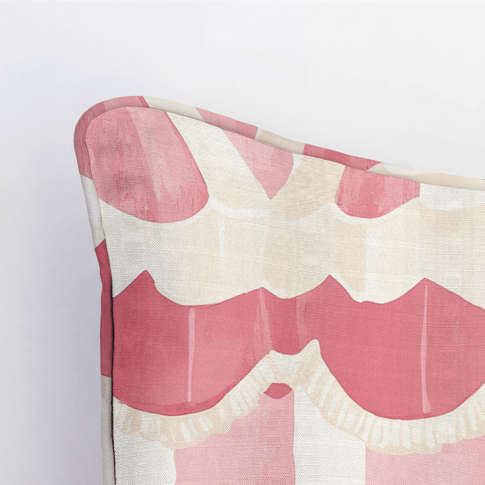 Boardwalk Bliss Throw Pillow - Lemon Park