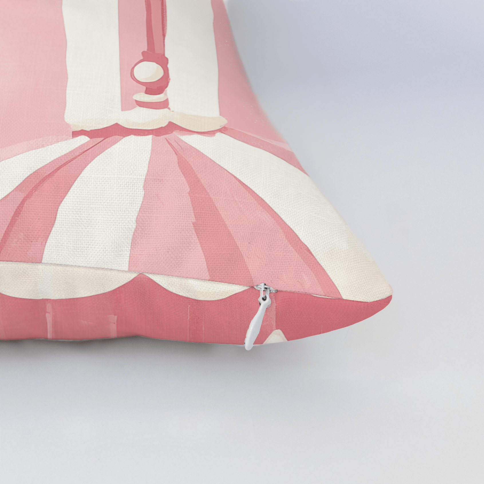Boardwalk Bliss Throw Pillow - Lemon Park