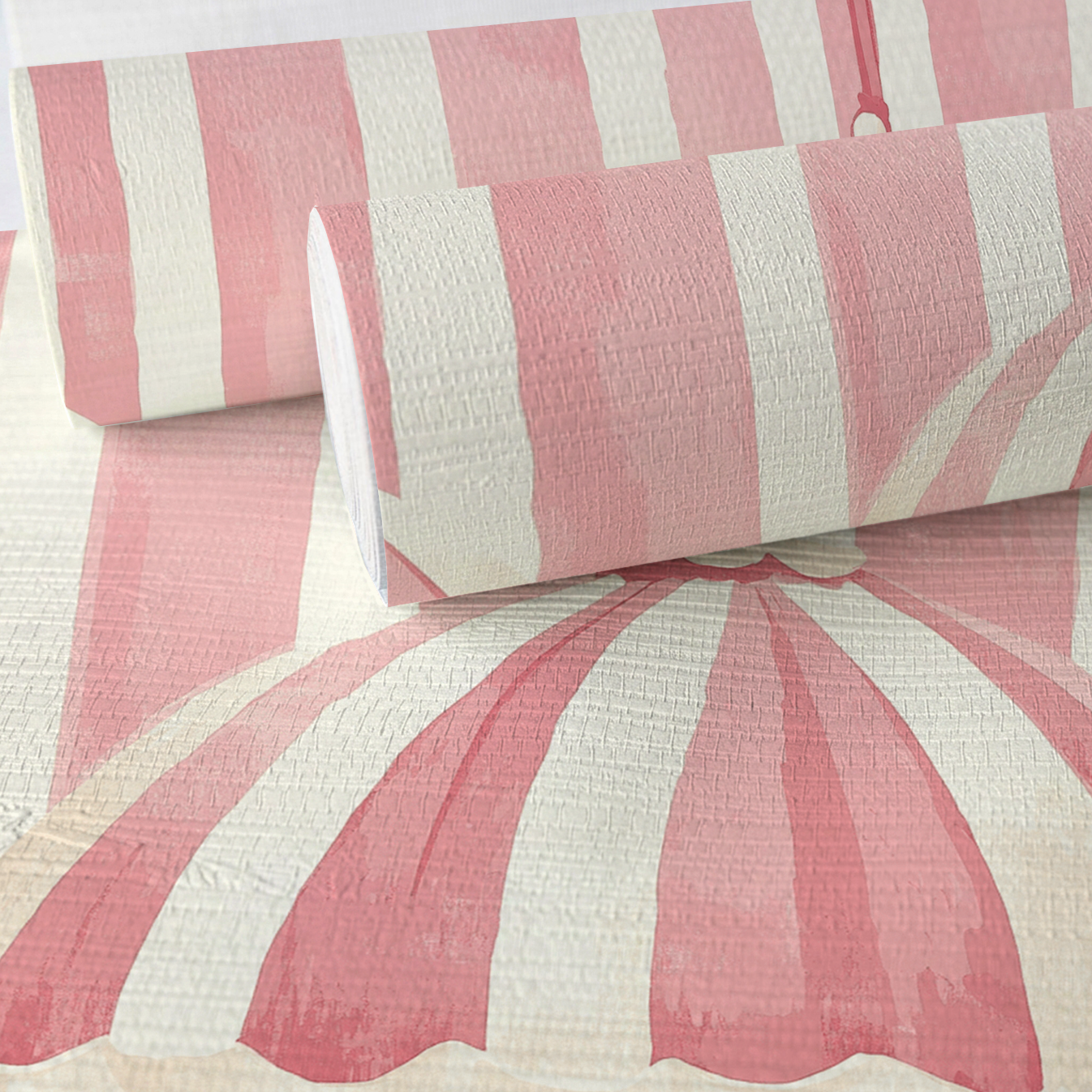 Boardwalk Bliss Faux Grasscloth Wallpaper