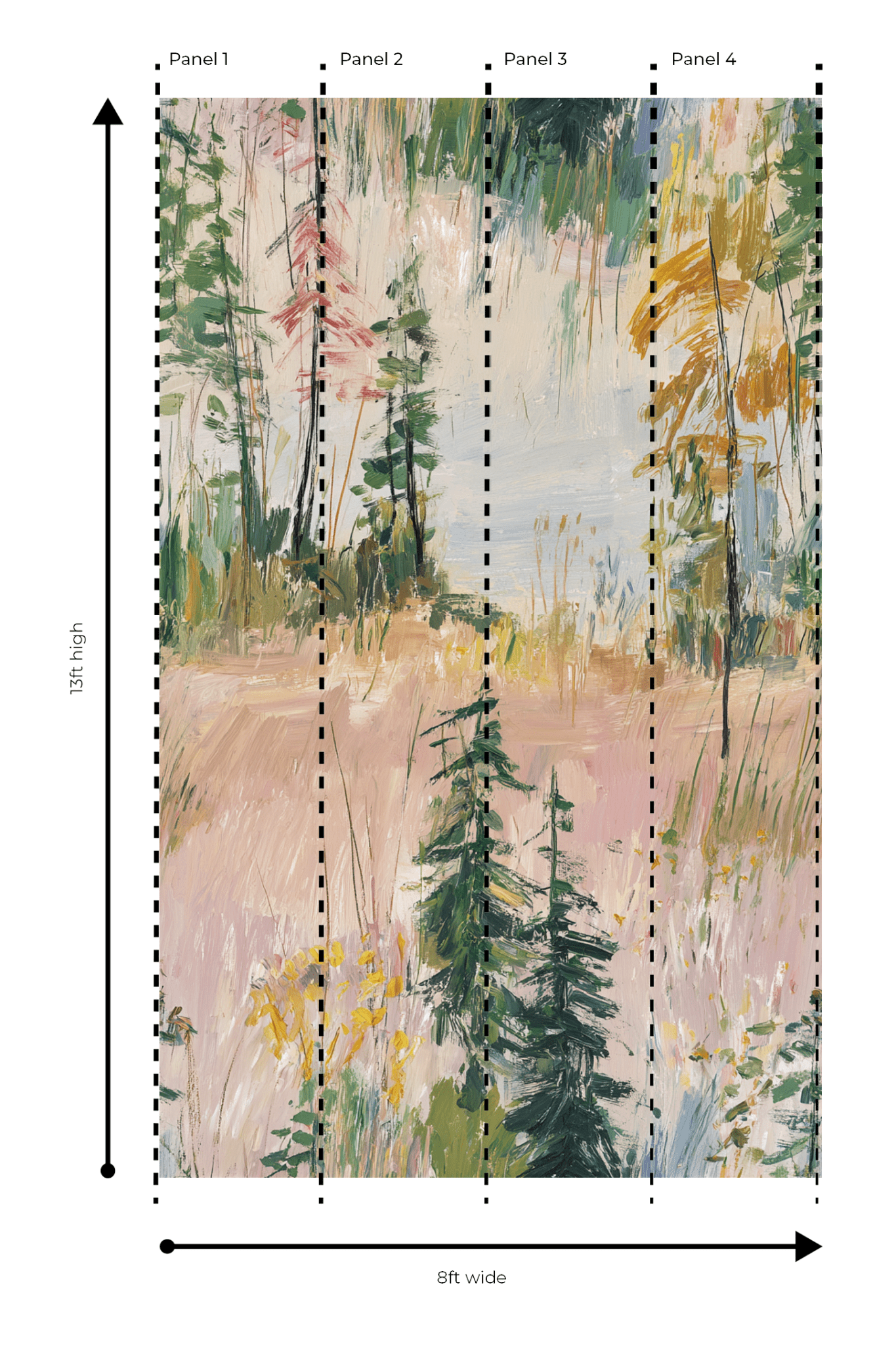 Botanical Archive - Wall Mural - Lemon Park