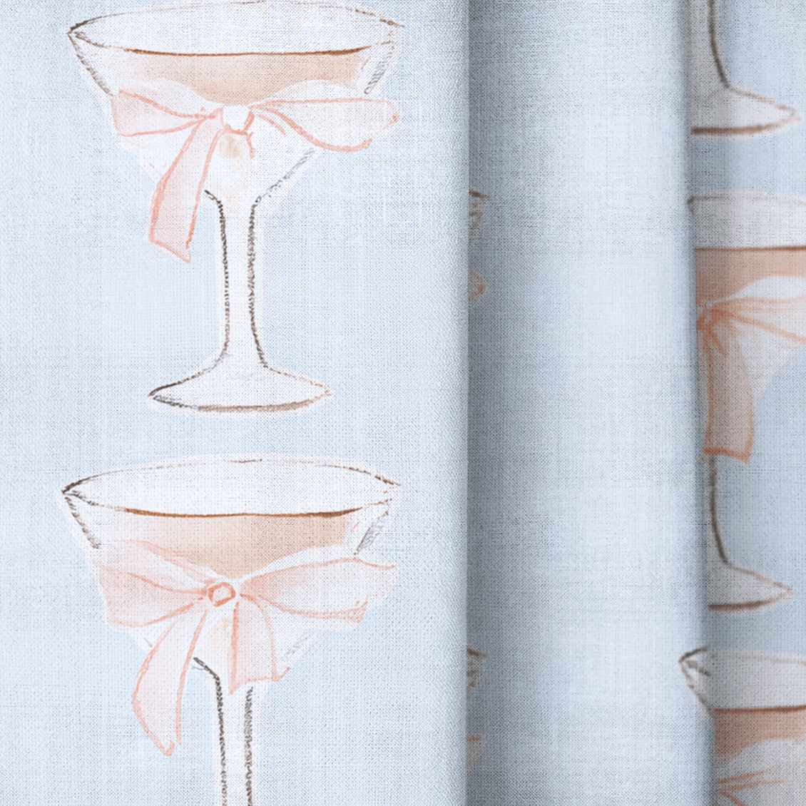 Bow-Tini - Drapery - Lemon Park