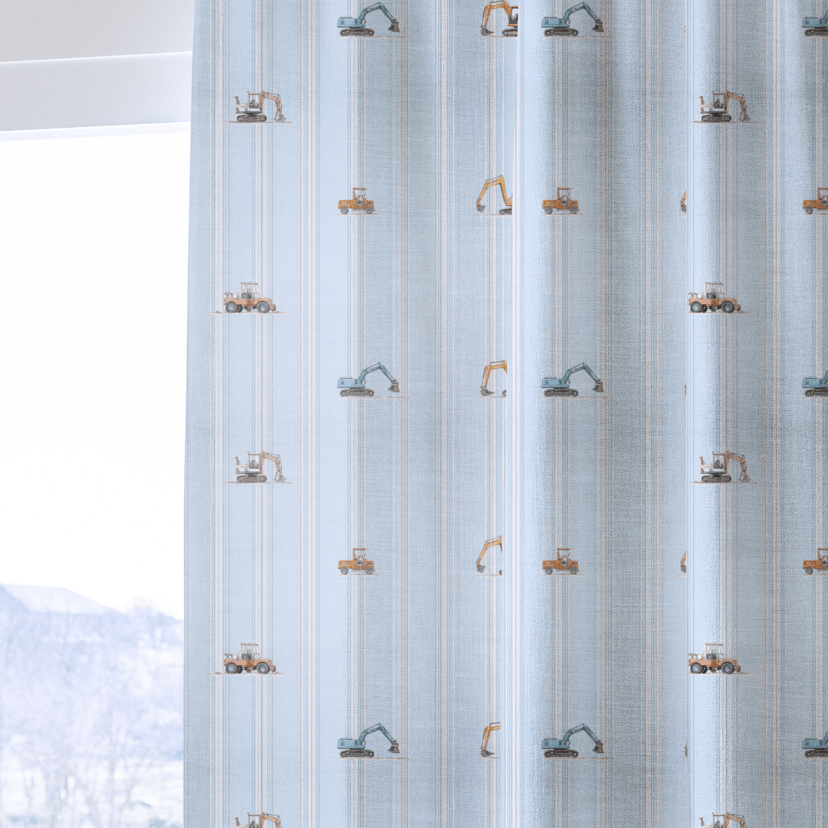 Boy Builder - Drapery - Lemon Park