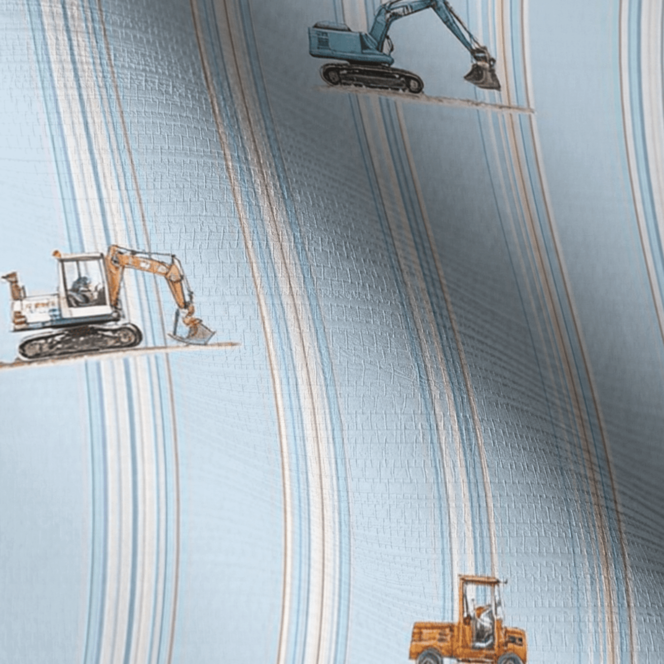Boy Builder Faux Grasscloth Wallpaper - Lemon Park