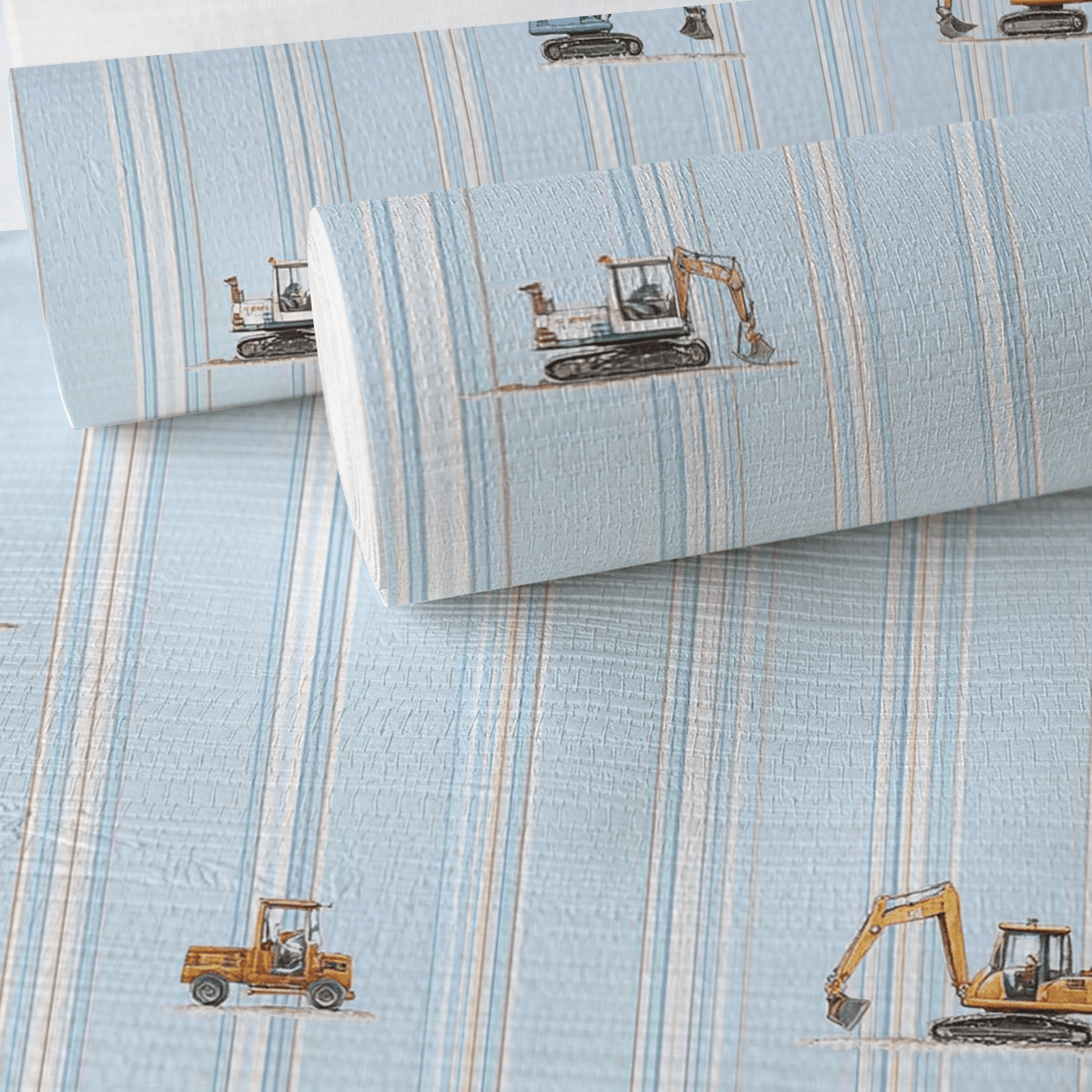 Boy Builder Faux Grasscloth Wallpaper - Lemon Park