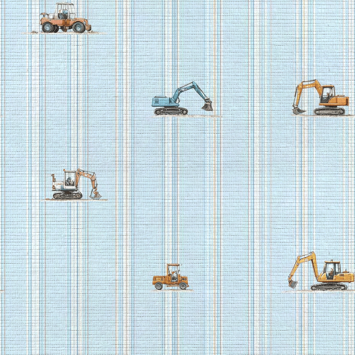 Boy Builder Faux Grasscloth Wallpaper