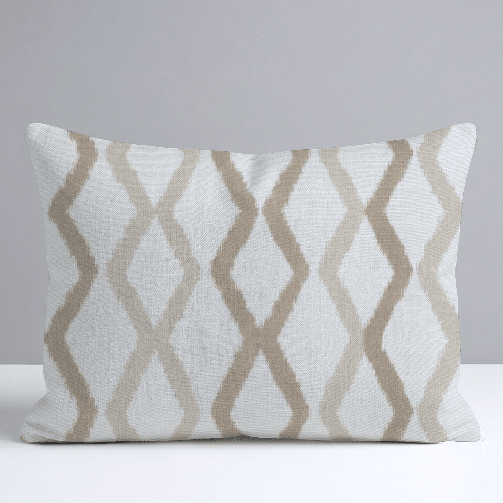Braemar Trellis Throw Pillow - Lemon Park