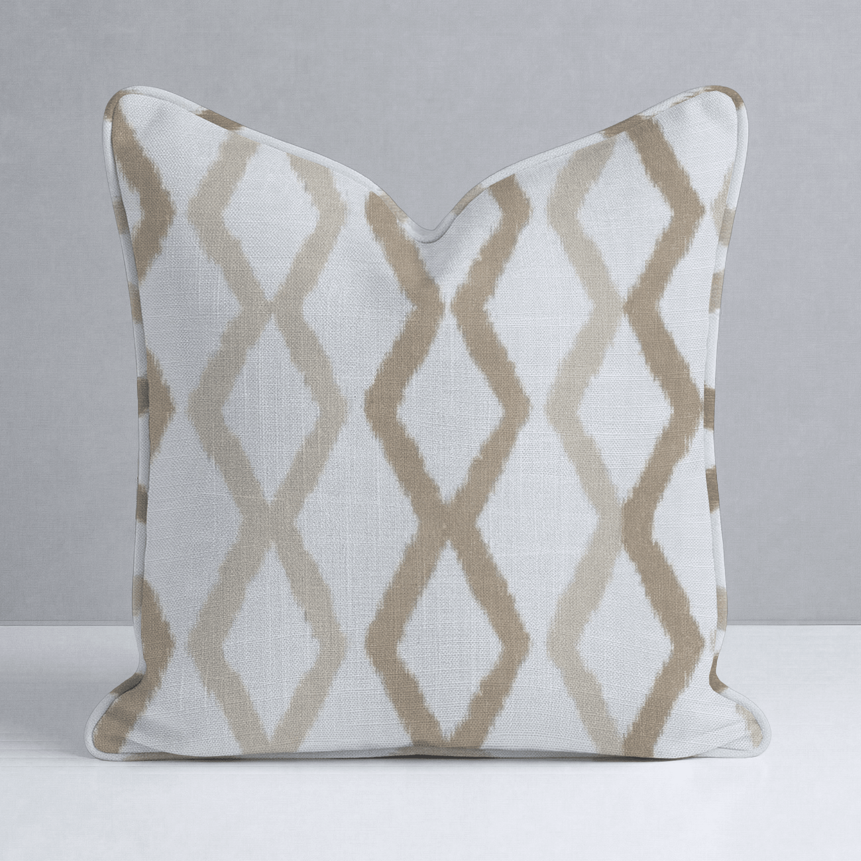 Braemar Trellis Throw Pillow - Lemon Park
