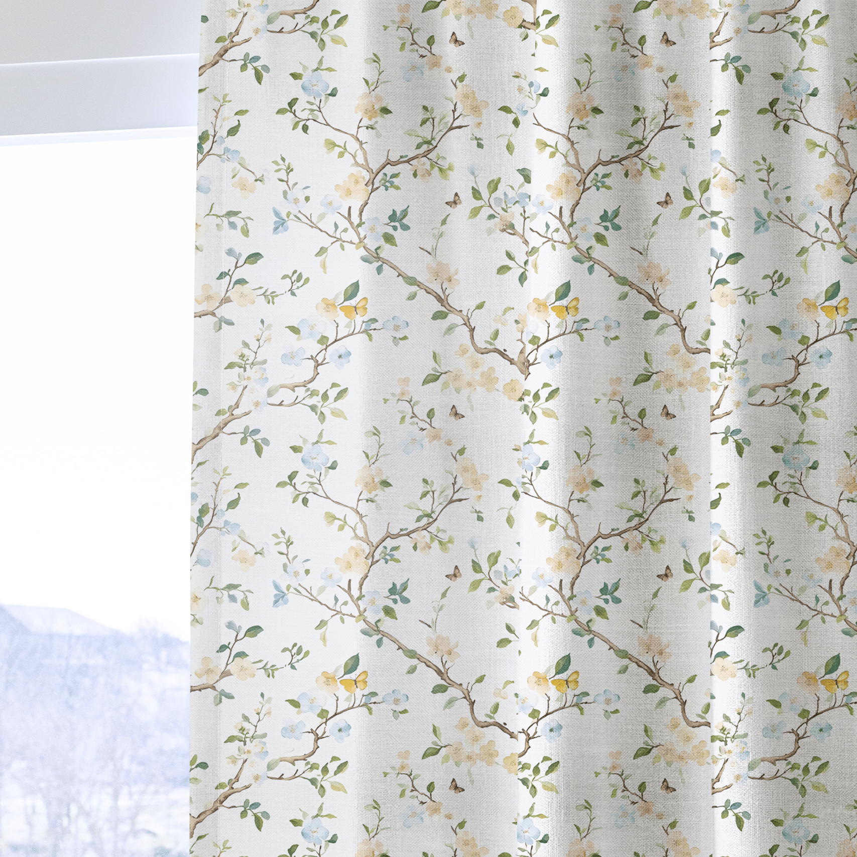 Branch Out - Drapery - Lemon Park