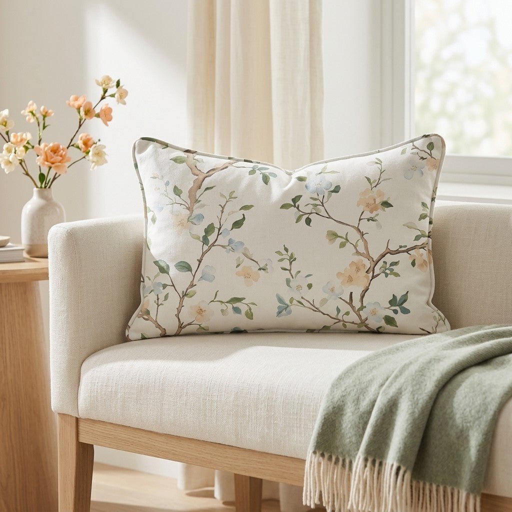 Branch Out Throw Pillow - Lemon Park