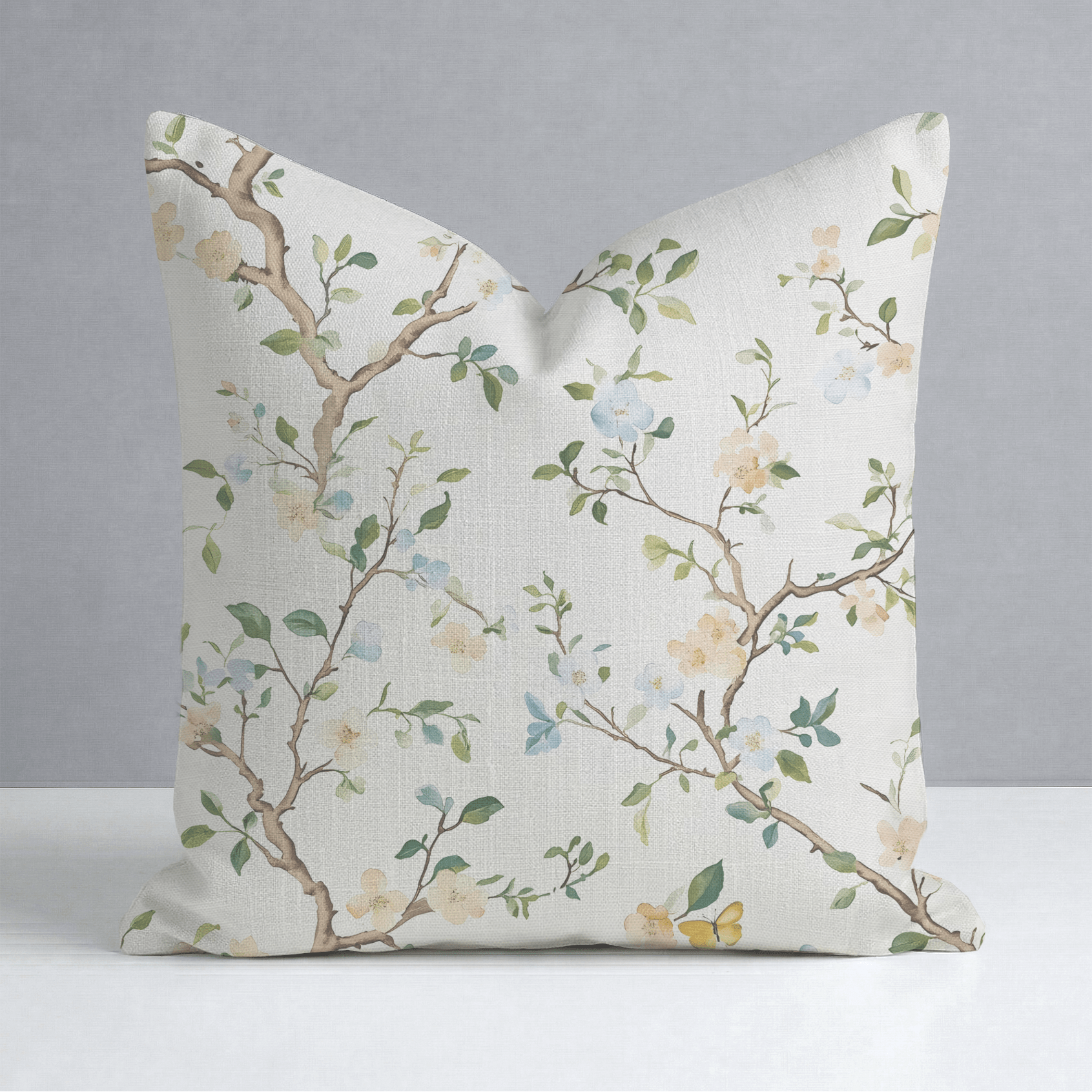 Branch Out Throw Pillow - Lemon Park