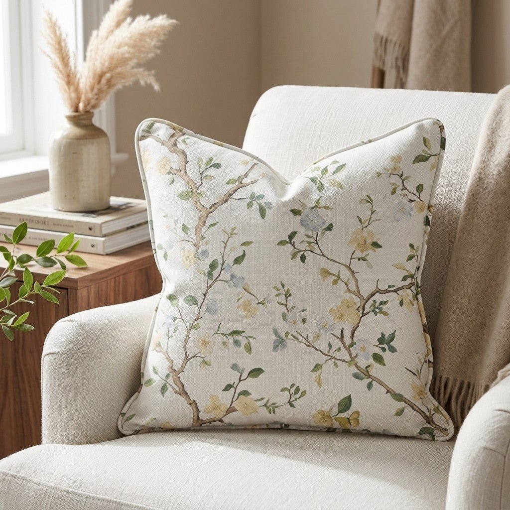 Branch Out Throw Pillow - Lemon Park