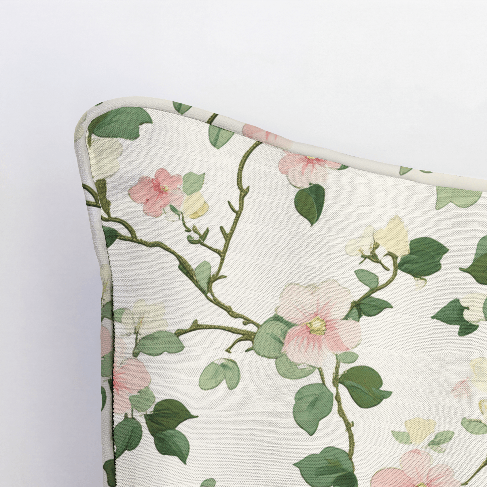 Brand New Blooms Throw Pillow - Lemon Park