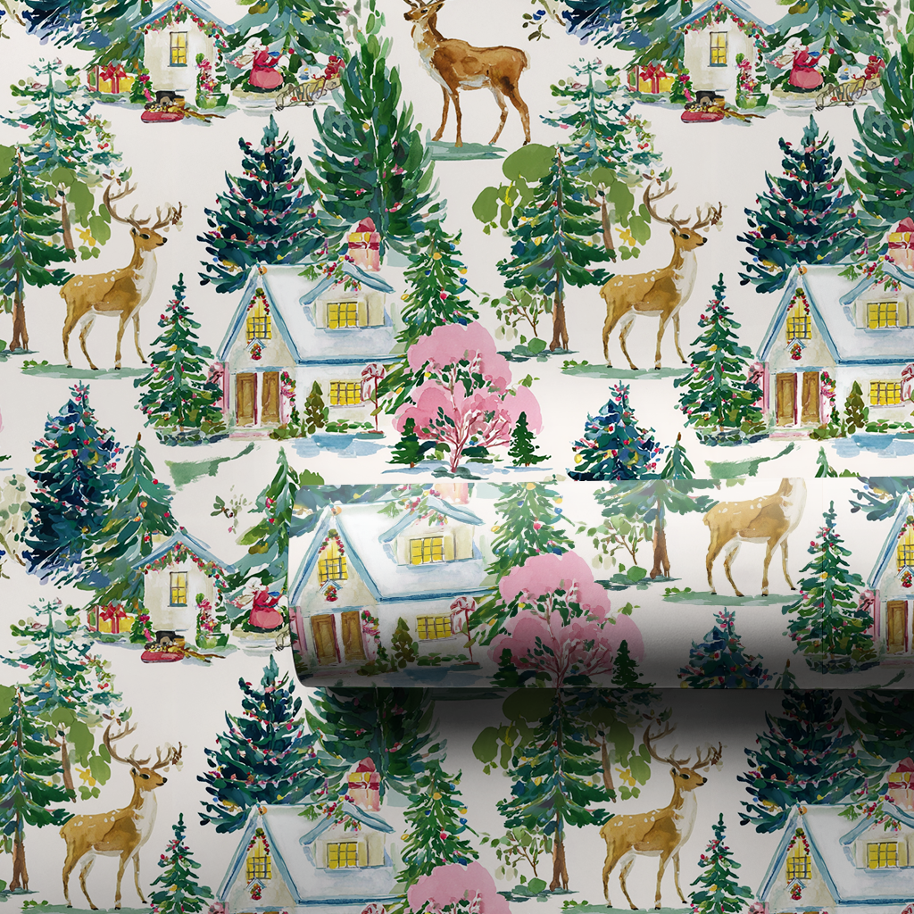 Brandon - Wrapping Paper - Lemon Park