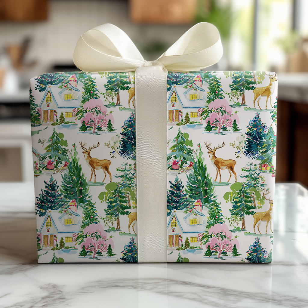 Brandon - Wrapping Paper - Lemon Park