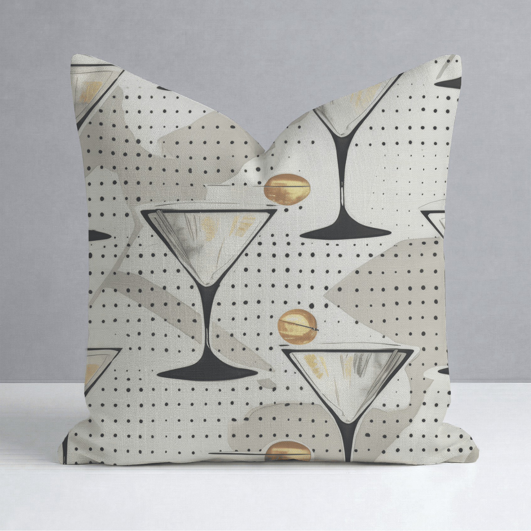 Brianna's Bash Throw Pillow - Lemon Park