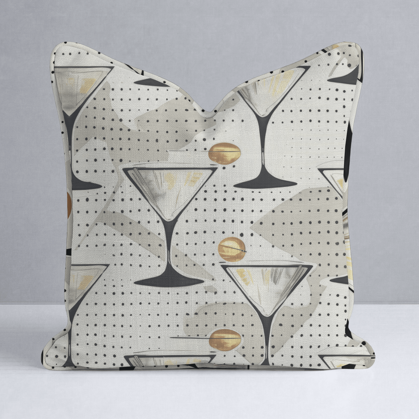 Brianna's Bash Throw Pillow - Lemon Park