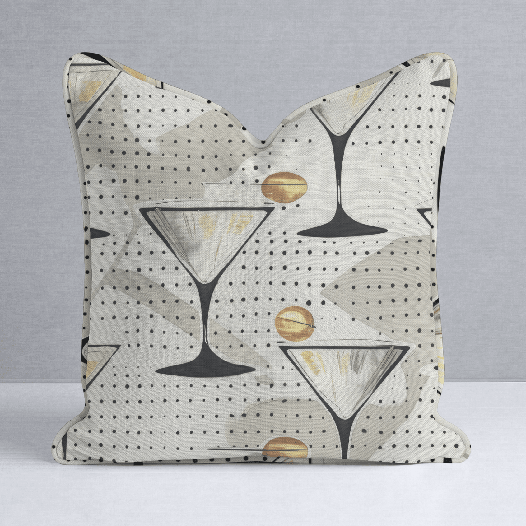 Brianna's Bash Throw Pillow - Lemon Park