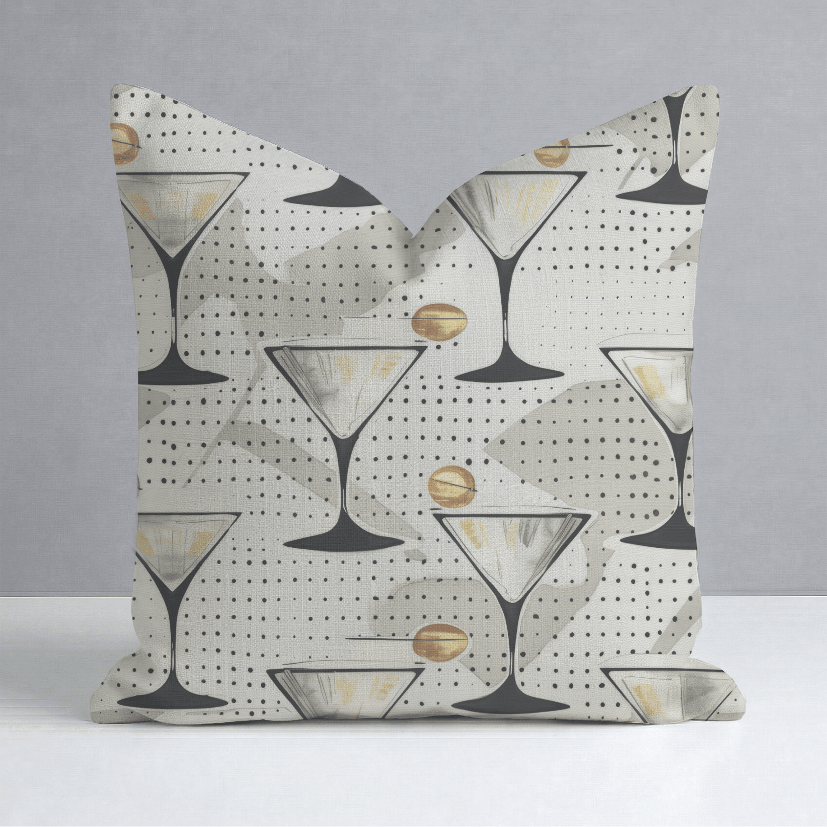 Brianna's Bash Throw Pillow - Lemon Park
