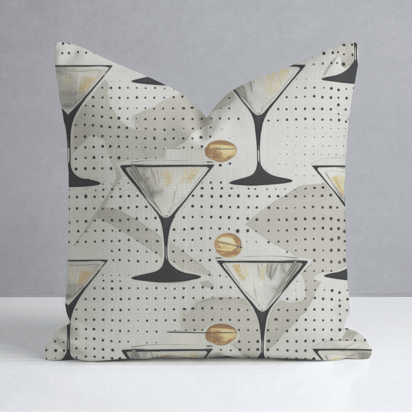 Brianna's Bash Throw Pillow - Lemon Park