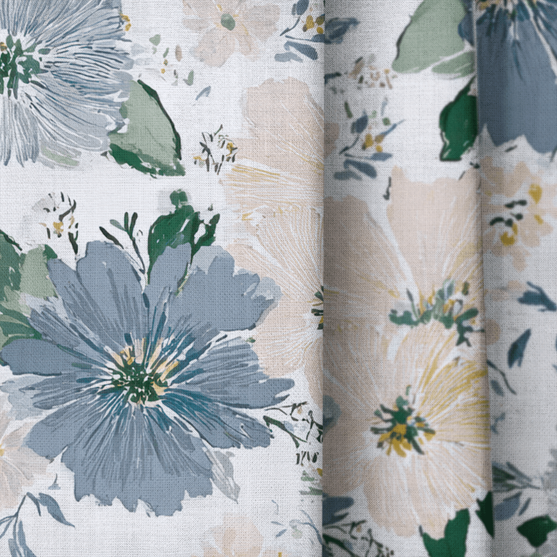 Briar Blossom - Drapery - Lemon Park