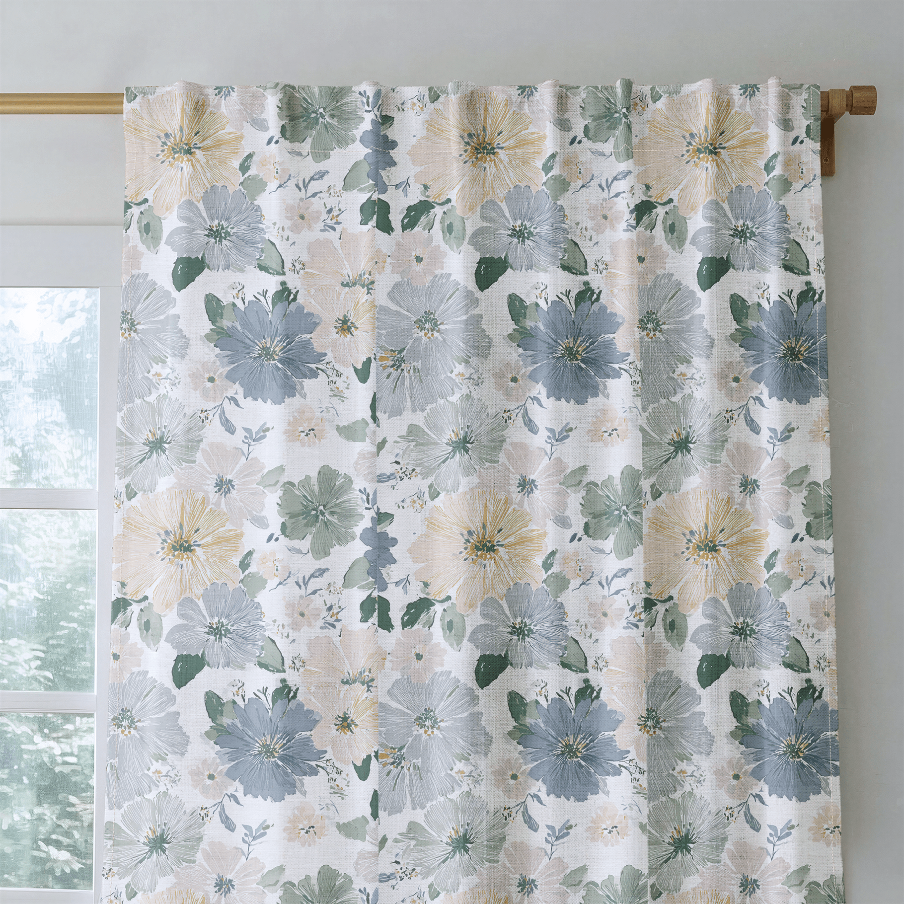 Briar Blossom - Drapery - Lemon Park
