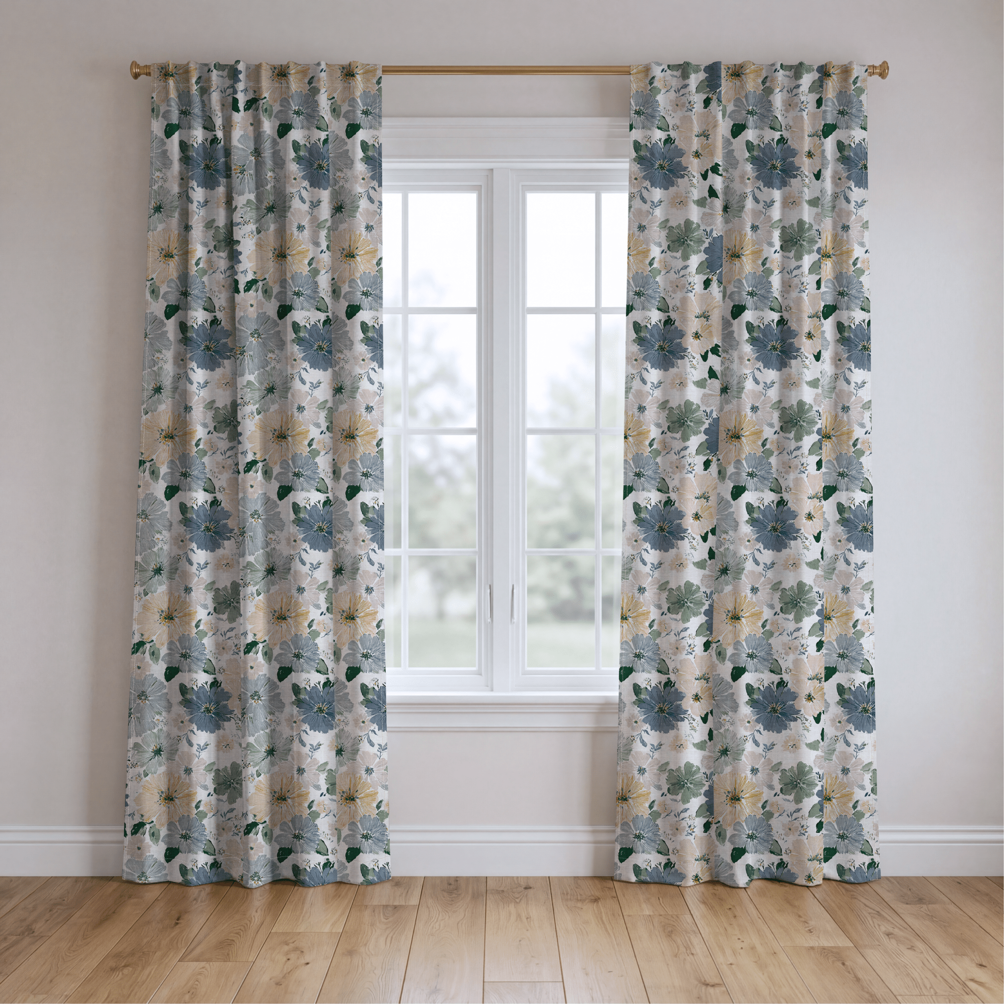 Briar Blossom - Drapery - Lemon Park