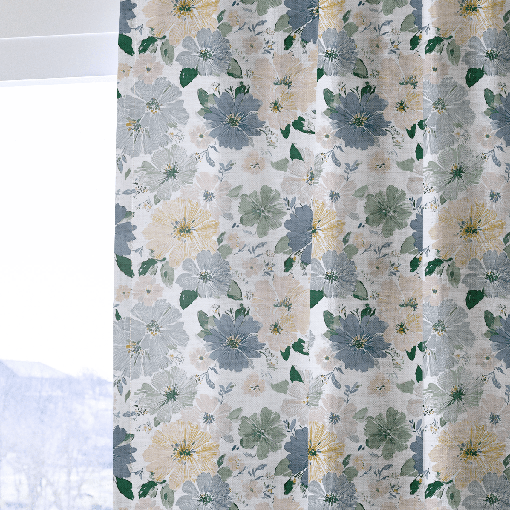 Briar Blossom - Drapery - Lemon Park