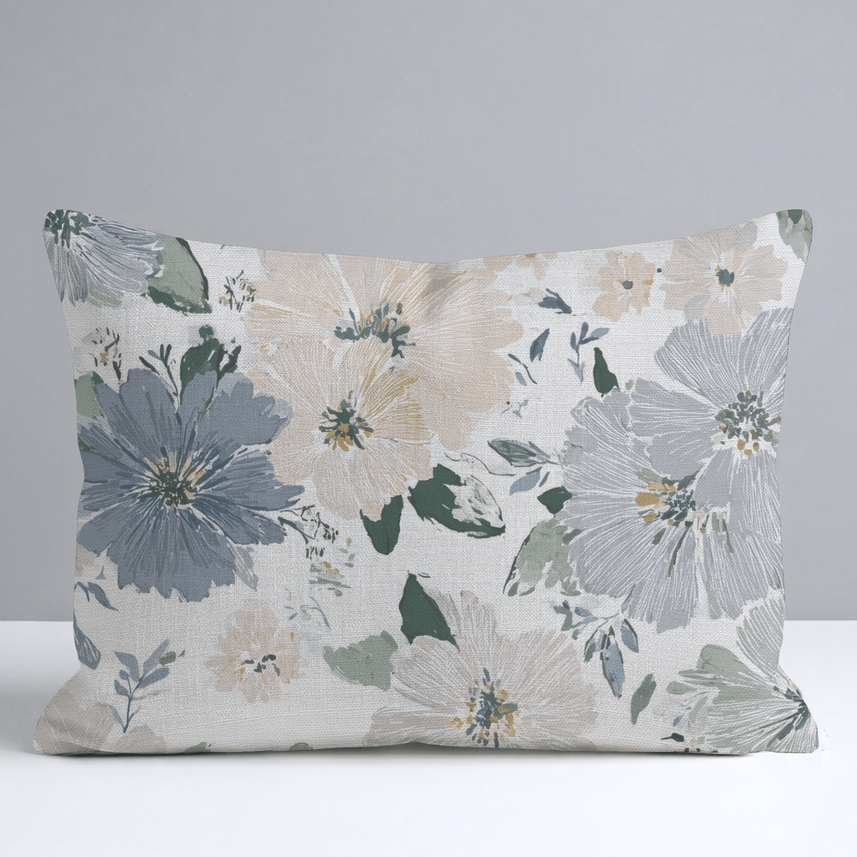 Briar Blossom Throw Pillow - Lemon Park