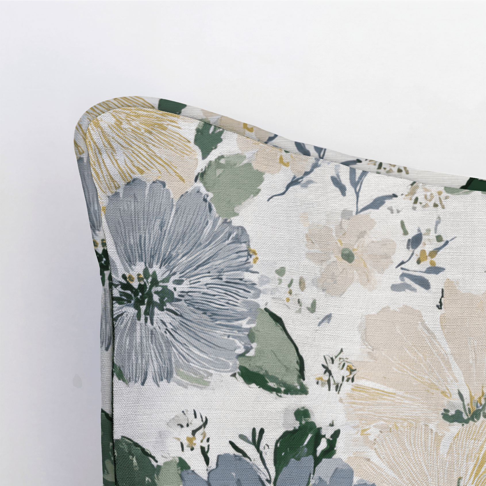Briar Blossom Throw Pillow - Lemon Park